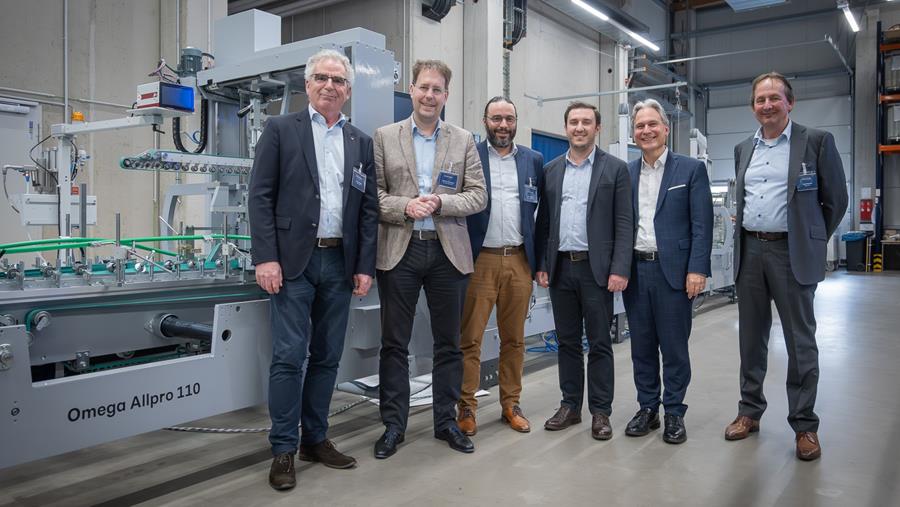 Van Grasdorff investeert in nieuwe vouwplakmachine