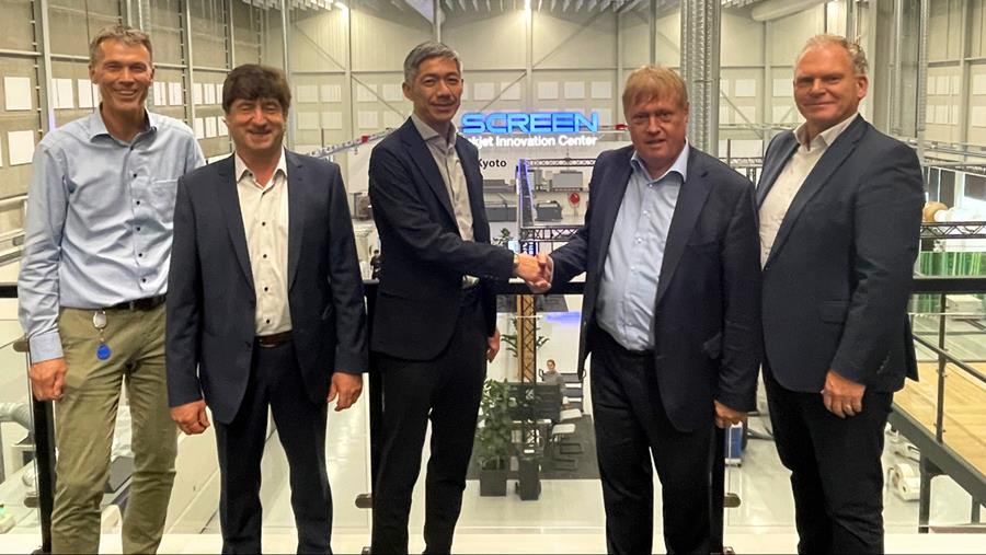 Screen nomme Manroland Benelux revendeur de solutions CTP