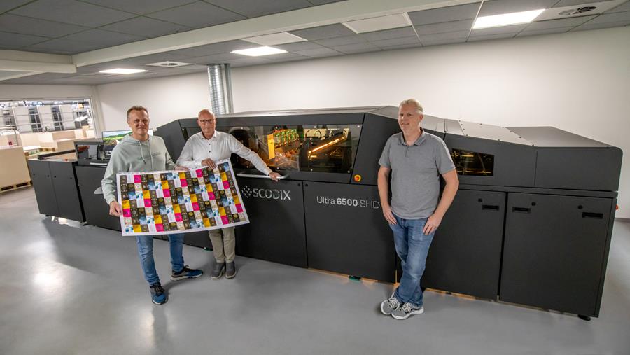 Première installation de Scodix de taille B1 au Benelux